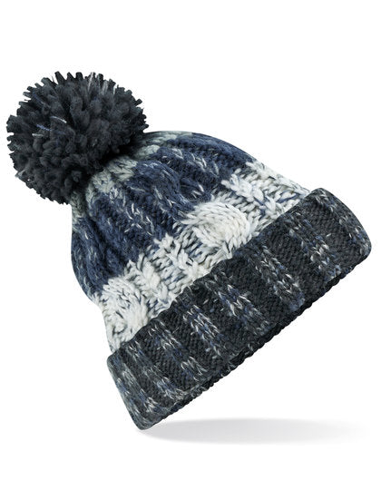 Corkscrew Pom Pom Beanie (CB486)
