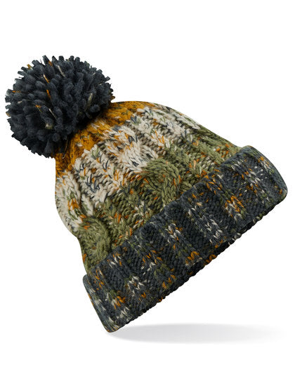 Corkscrew Pom Pom Beanie (CB486)