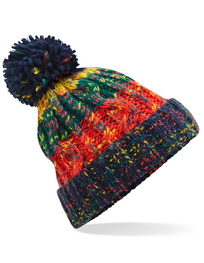 Corkscrew Pom Pom Beanie (CB486)