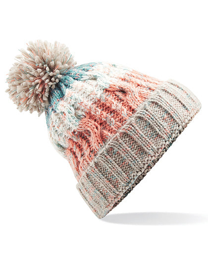 Corkscrew Pom Pom Beanie (CB486)
