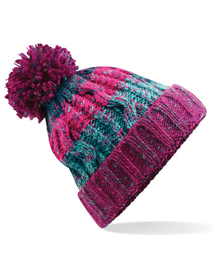 Corkscrew Pom Pom Beanie (CB486)