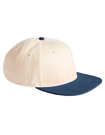 Contrast Flat Peak 6 Panel Cap (CB662)