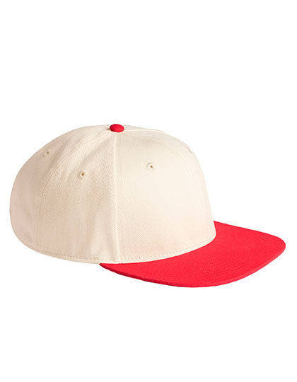Contrast Flat Peak 6 Panel Cap (CB662)