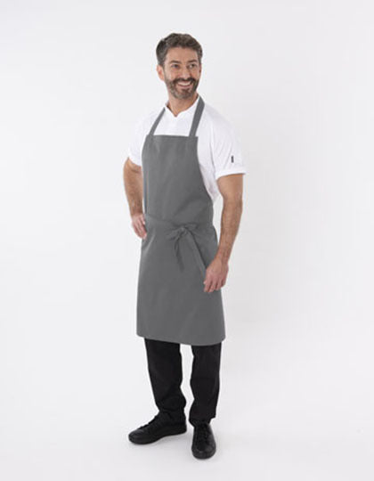 Bib Apron With Adjustable Halter (DL010)
