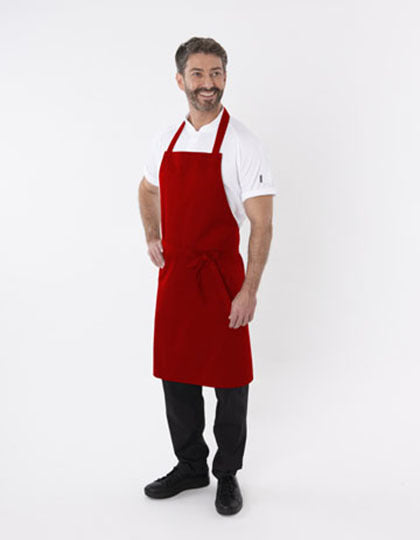 Bib Apron With Adjustable Halter (DL010)