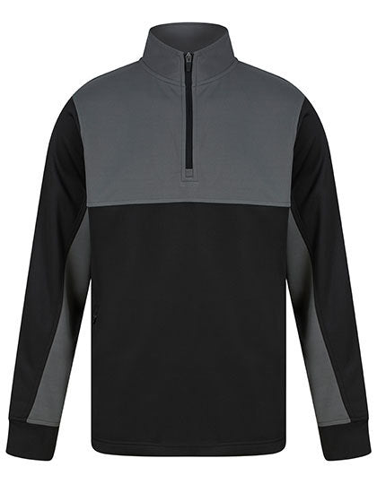 Adults 1/4 Zip Tracksuit Top (FH874)
