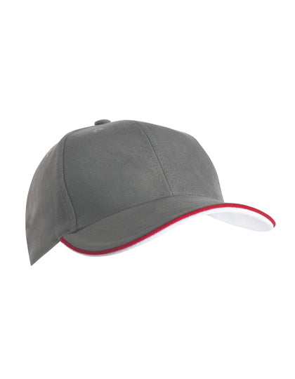 6 Panel Double Sandwich Cap (MB6197)