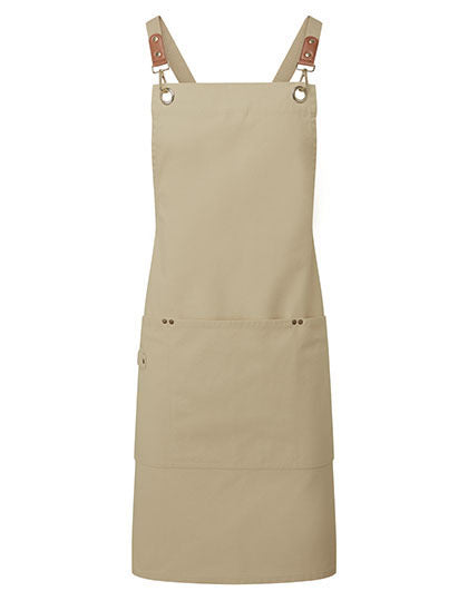 Clip ‘n’ Clasp Cross-Back Bib Apron (PW182)