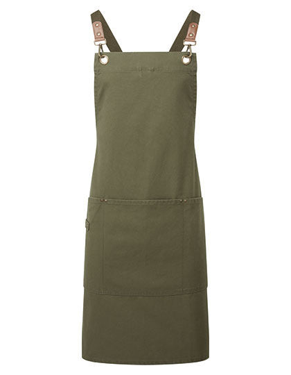 Clip ‘n’ Clasp Cross-Back Bib Apron (PW182)
