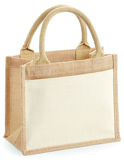 Cotton Pocket Jute Gift Bag (WM425)