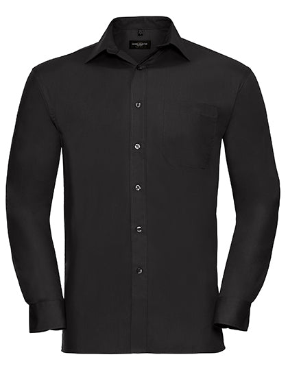 Men´s L/S Pure Cotton Easy Care Poplin Shirt (Z936)