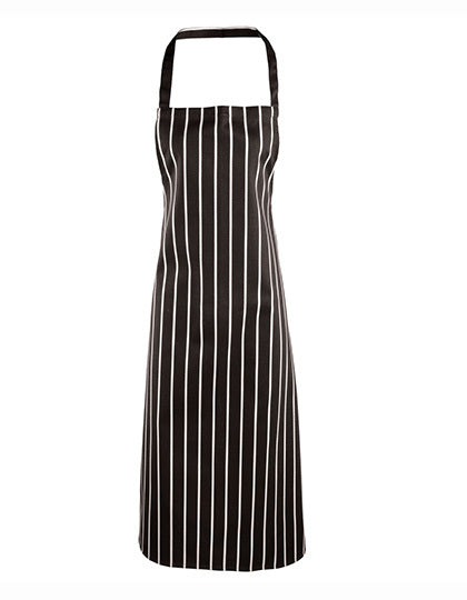 Striped Bib Apron (PW110)