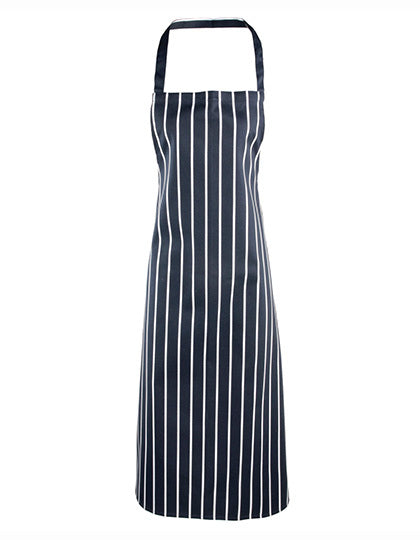 Striped Bib Apron (PW110)