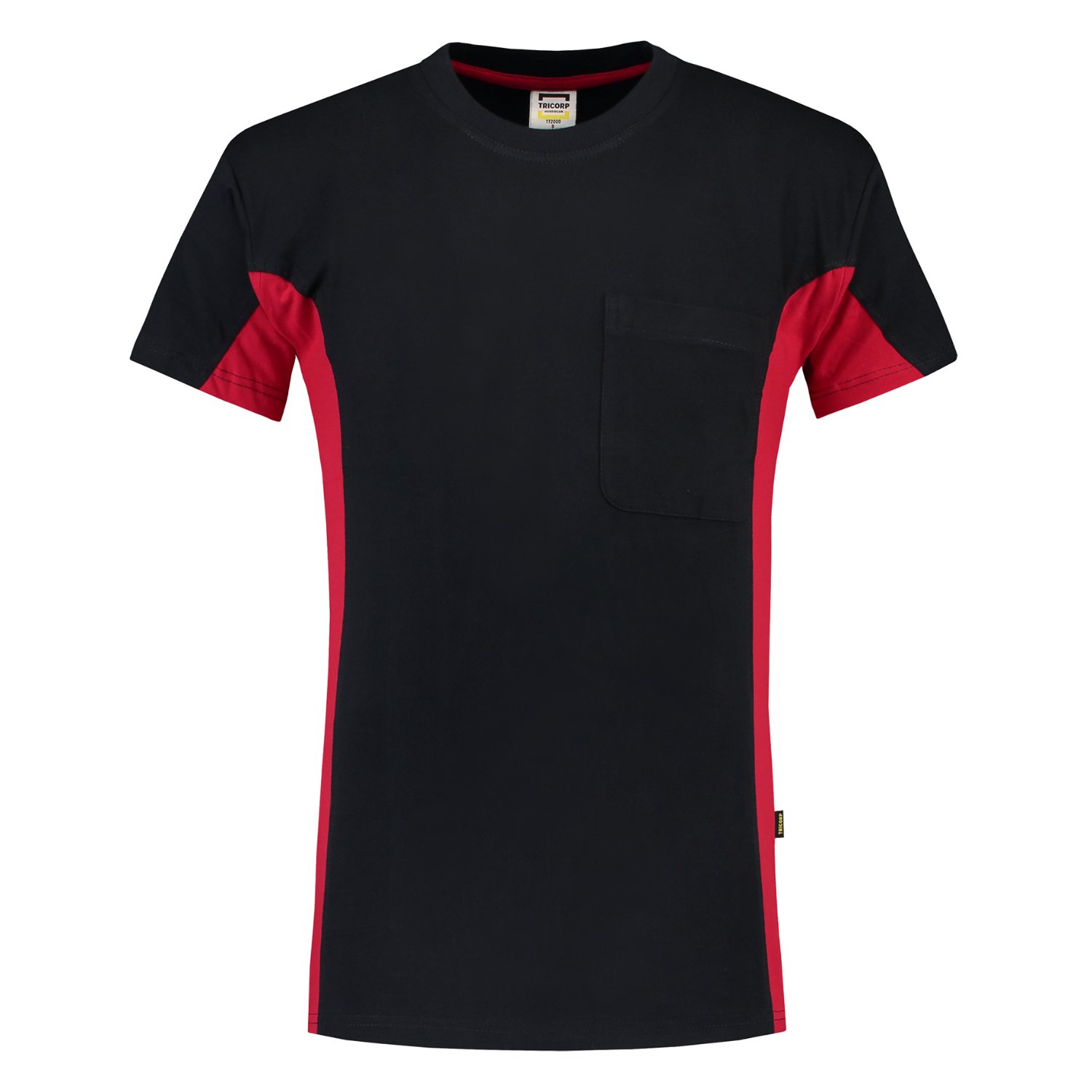 Tricorp T-Shirt Bicolor Brusttasche 102002