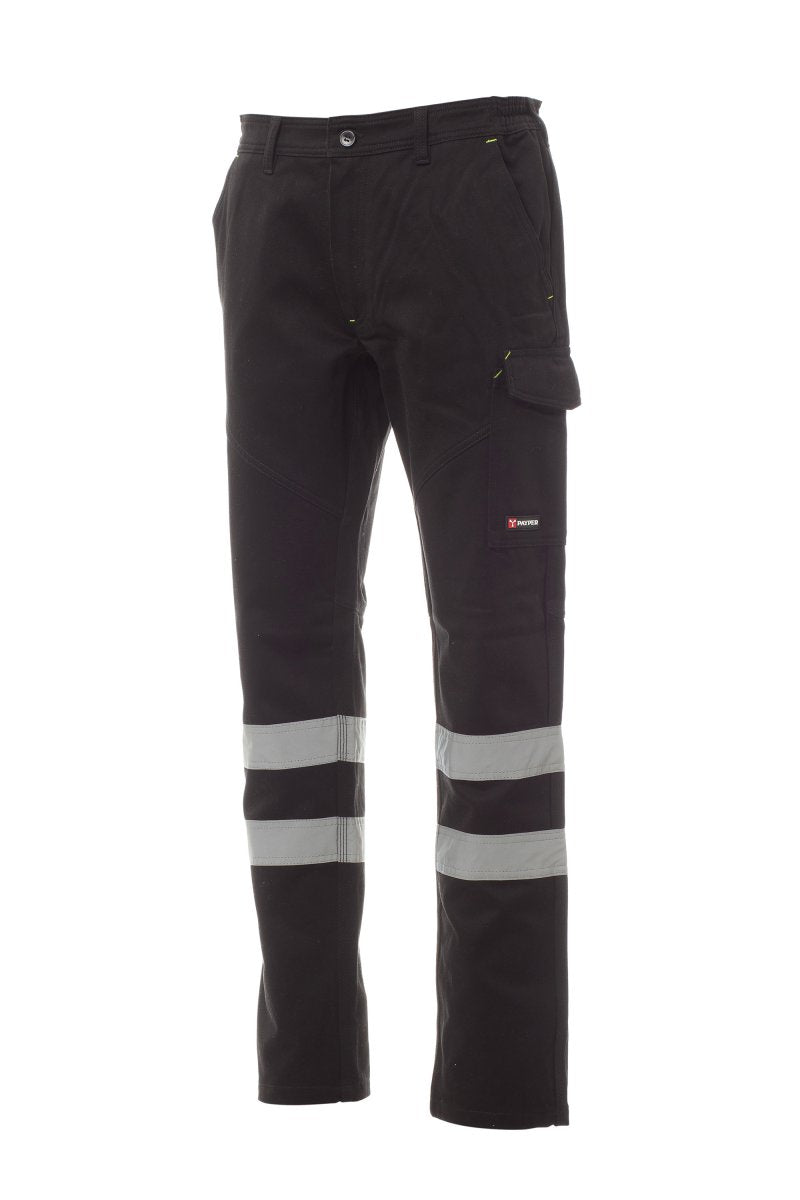 Payper WORKER WINTER REFLEX Cargo – Ganz Schwarz
