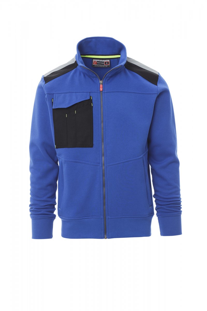 Payper WORK 2.0 Full Zip Con Cappuccio – Königsblau