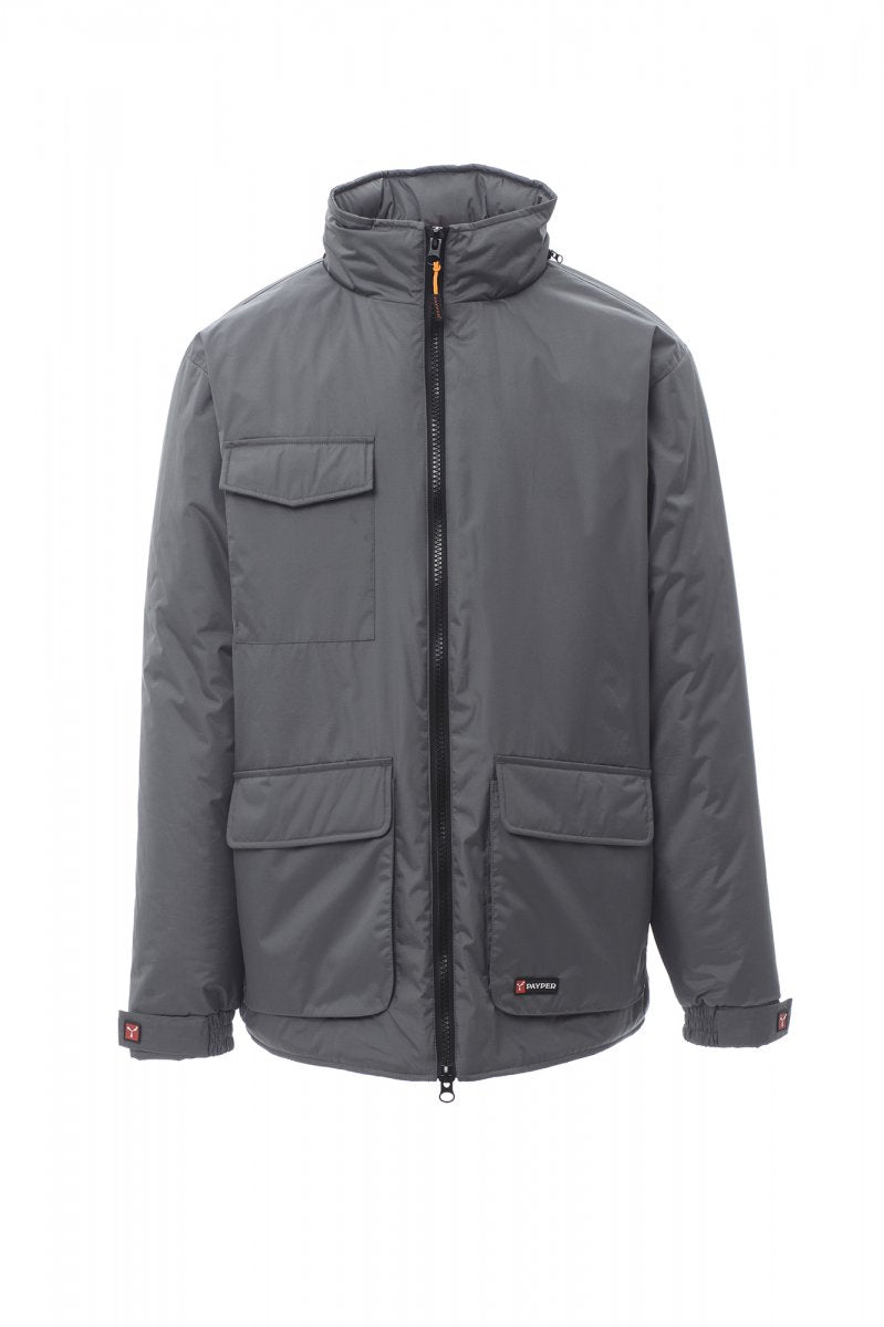 Payper RENEGADE MID Imbottito Lunghezza 3/4 – Rauchgrau/Schwarz