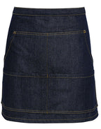 Jeans Stitch Denim Waist Apron (PW125)