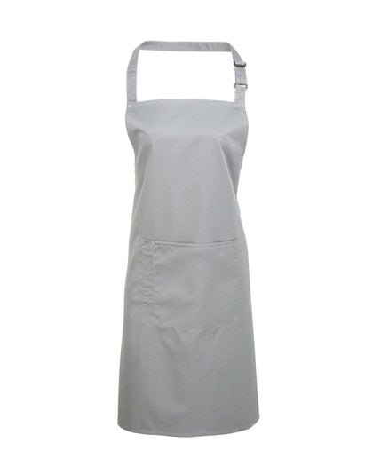 Colours Collection Bib Apron With Pocket (PW154)