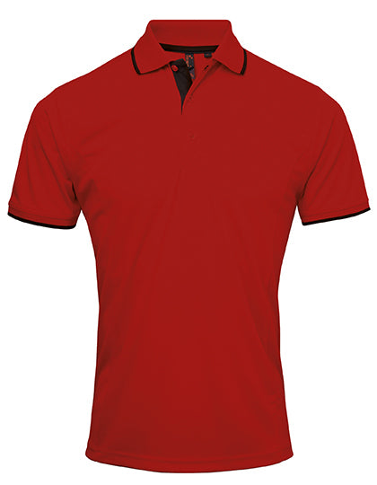 Men´s Contrast Coolchecker® Polo (PW618)
