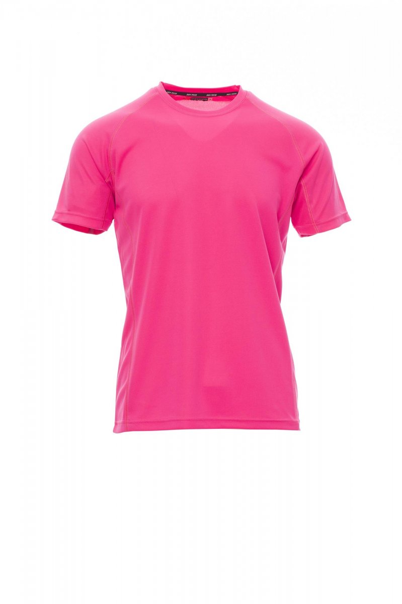 Payper RUNNER Kurzärmelig – Fluo-Fuchsienrot