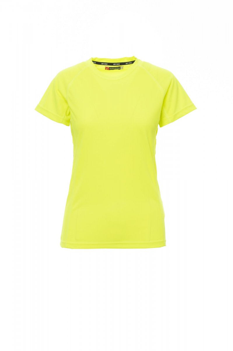 Payper RUNNER LADY Kurzärmelig – Fluogelb