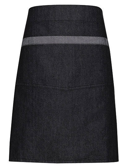 Domain Contrast Denim Waist Apron (PW128)