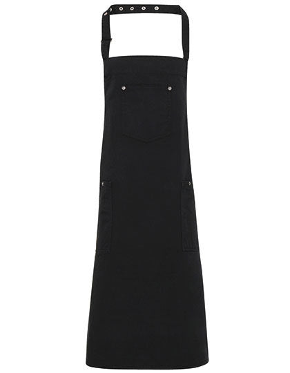 Cotton Chino Bib Apron (PW132)