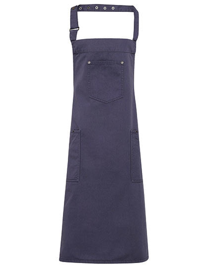 Cotton Chino Bib Apron (PW132)