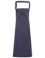 Cotton Chino Bib Apron (PW132)