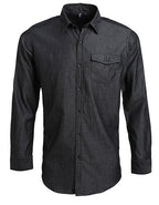 Men´s Jeans Stitch Denim Shirt (PW222)