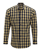 Men´s Mulligan Check Cotton Long Sleeve Shirt (PW250)