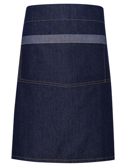 Domain Contrast Denim Waist Apron (PW128)