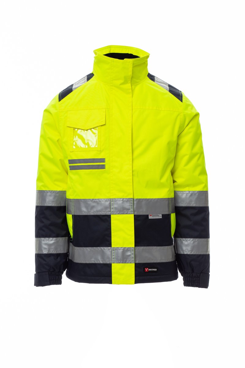 Payper HISPEED LADY Imbottito – Fluogelb/Marineblau