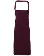 Organic Cotton Bib Apron (No Pocket) (PW102)