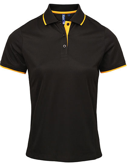 Women´s Contrast Coolchecker® Polo (PW619)