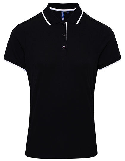 Women´s Contrast Coolchecker® Polo (PW619)