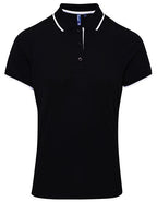 Women´s Contrast Coolchecker® Polo (PW619)
