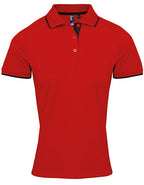 Women´s Contrast Coolchecker® Polo (PW619)