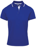 Women´s Contrast Coolchecker® Polo (PW619)