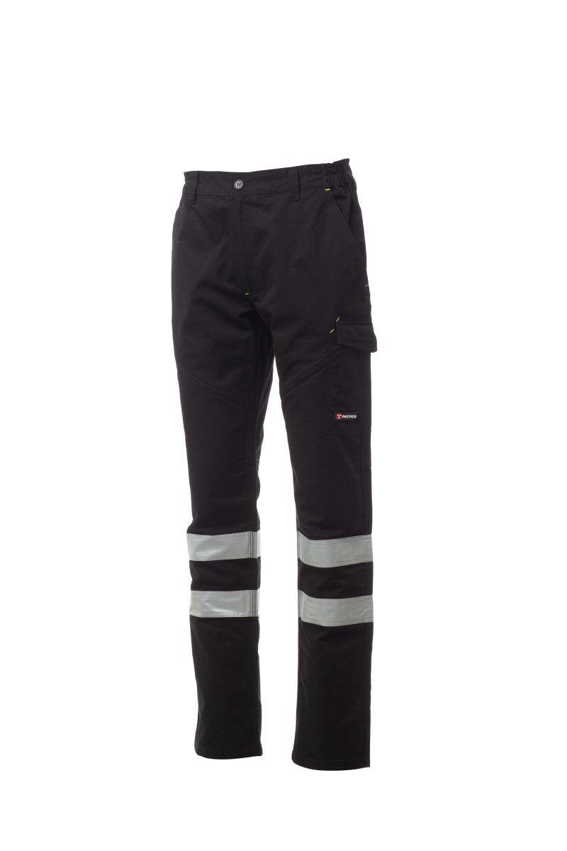 Payper WORKER SUMMER REFLEX Cargo – Ganz Schwarz