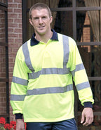Hi-Vis Long Sleeve Polo (YK310)