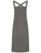 Cross Back Barista Bib Apron (PW129)