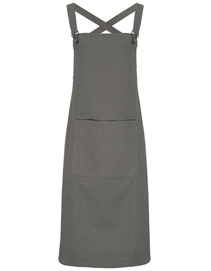 Cross Back Barista Bib Apron (PW129)