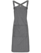 Cross Back Barista Bib Apron (PW129)