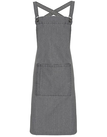 Cross Back Barista Bib Apron (PW129)