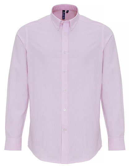 Men´s Cotton Rich Oxford Stripes Shirt (PW238)