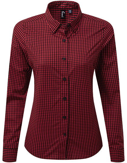 Women´s Maxton Check Long Sleeve Shirt (PW352)