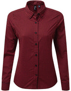 Women´s Maxton Check Long Sleeve Shirt (PW352)