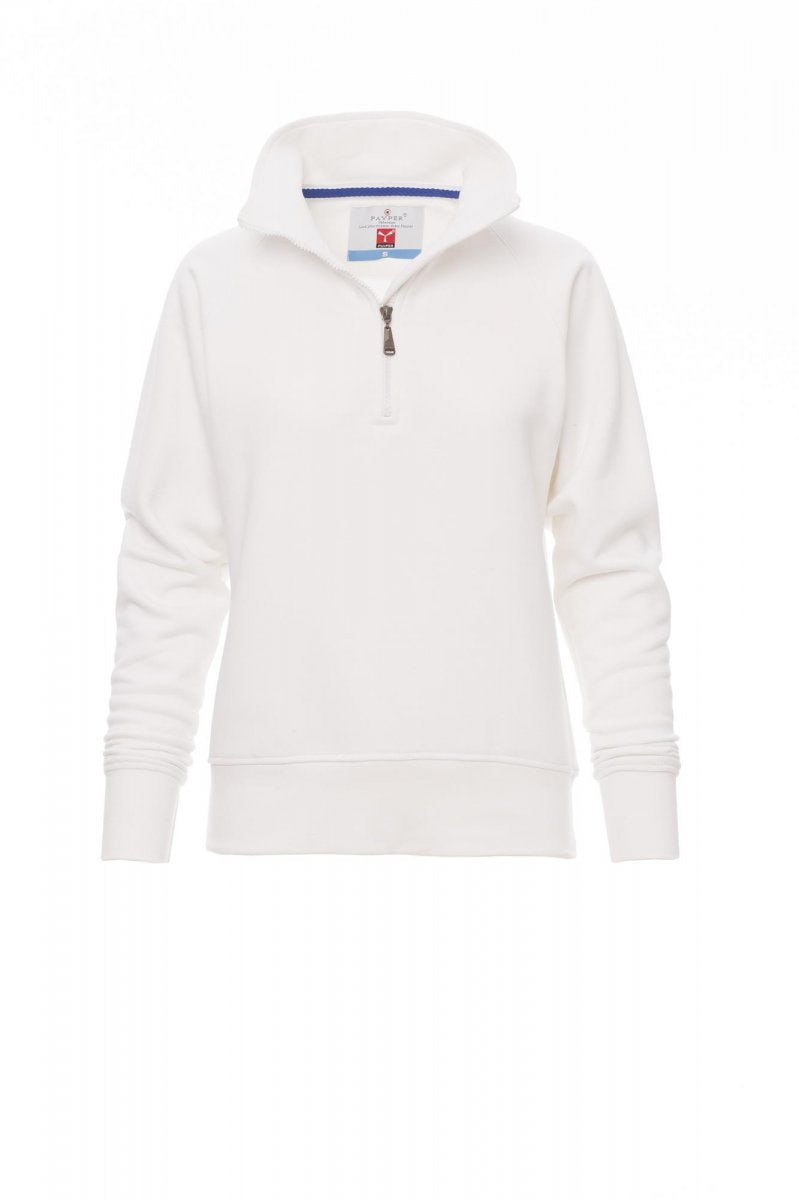 Payper MIAMI+LADY Halb Zip – Weiss